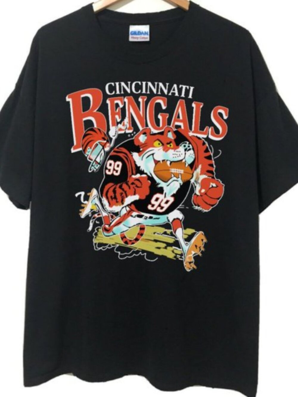 Vintage 90's NFL Cincinnati Bengals shirt, Cincinnati Bengals Football shirt tee